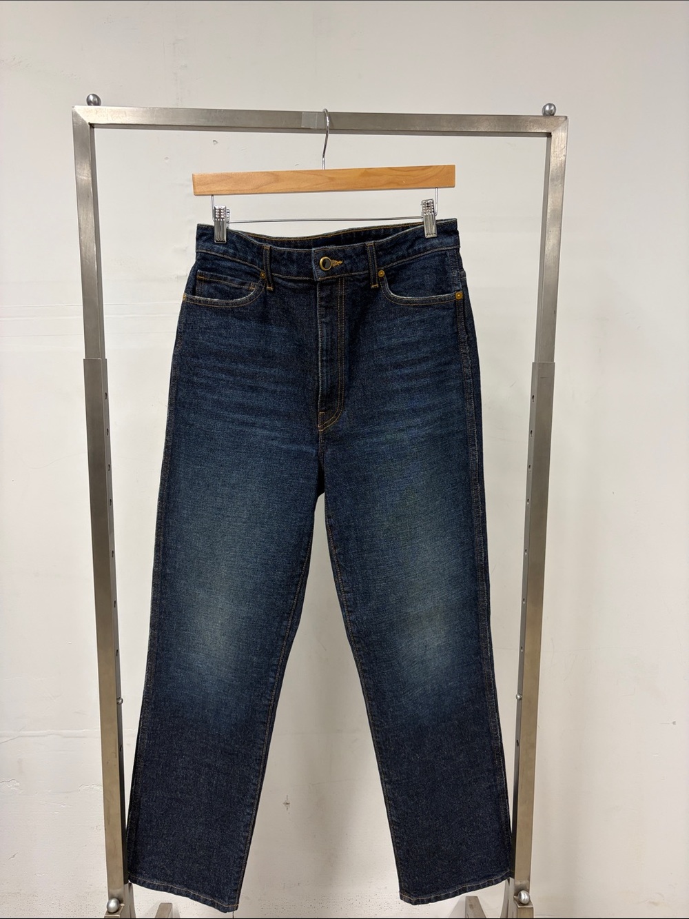 KHAITE Abigail Jeans - Dark Wash